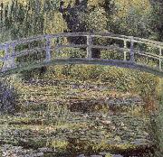 Claude Monet Nackrosor painting